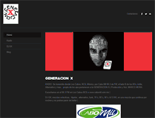 Tablet Screenshot of generacionxradio.com